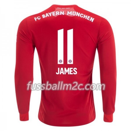 Fußballtrikots FC Bayern München James Rodriguez 11 Heim Trikotsatz 2019-2020 Langarm Fußballtrikots FC Bayern München James Rodriguez 11 Heim Trikotsatz 2019-2020 Langarm